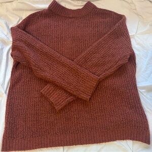 American Eagle Orange-Reddish sweater (Long XS)